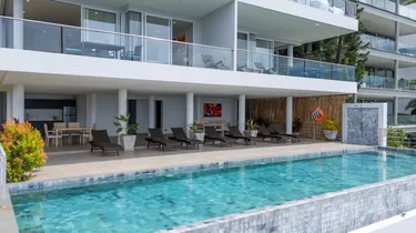 รูปภาพของอพาร์ตเมนต์ชั้นบนสุด 2 ห้องนอน วิวทะเล เคบีอาร์39