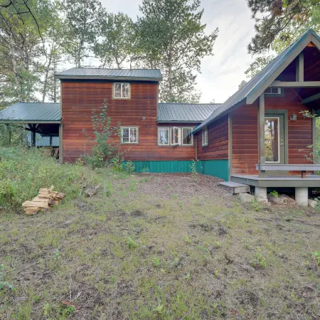 Near Payette Lake! Cabin w/ Outdoor Space