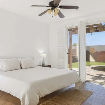 Desert Oasis w/ Pool, Spa, BBQ & Outdoor Dining Under the Palms Calle Tolosa by Avantstay