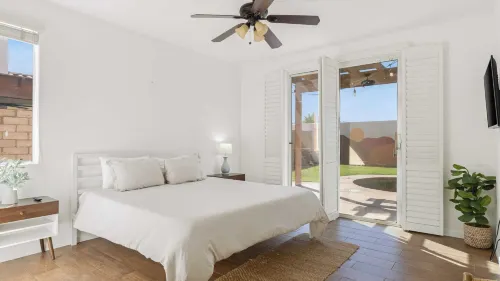 Desert Oasis w/ Pool, Spa, BBQ & Outdoor Dining Under the Palms Calle Tolosa by Avantstay