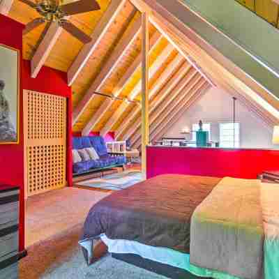 Mtn-View Gem in Lake Lure w/ Game Room & Fire Pit Rooms
