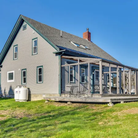 Quiet Waterfront Home Ideal Maine Escape!