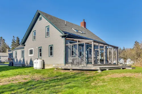 Quiet Waterfront Home Ideal Maine Escape!