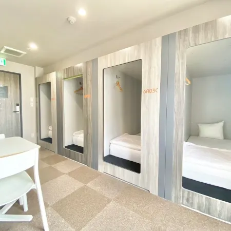 Beagle Tokyo Hostel＆Apartments Отели рядом с достопримечательностью «Второй выставочный комплекс TRC»