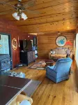 北林度假沃克木屋，可住6人，享Leech Lake湖景，可輕鬆到達湖邊 - 木屋