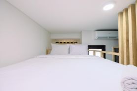 Minimalist and Good Deal Studio Transpark Cibubur Apartment by Travelio