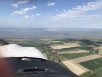 Apartment with an unobstructed view of the Wadden Sea (last House at the top)