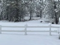 The Highlander, a beautiful cozy modern cabin at Terrace Lakes Resort.