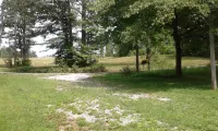 LOG Cabin, 5 miles from town, but very country setting