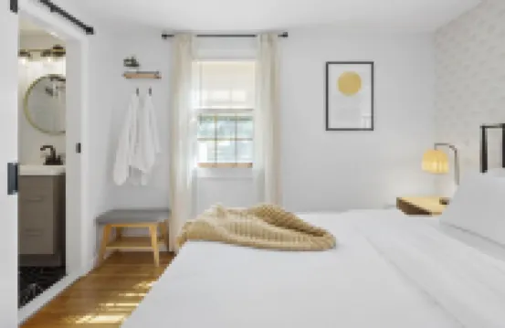 Newly renovated home near beaches with fire pit, AC, electric vehicle charging