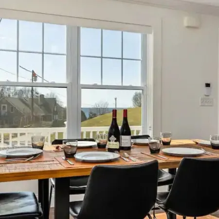 Amazing harbor/ocean views of Pepperrell Cove