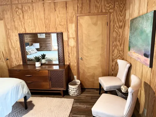 Log Cabin with the Best Views of the Little Red River