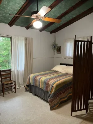 Mid Century Guest House on Wooded Lot