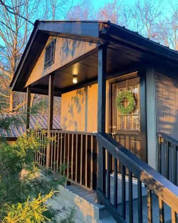 Cozy Cabin 1 at Cave Run Cabins near Cave Run Lake & MSU