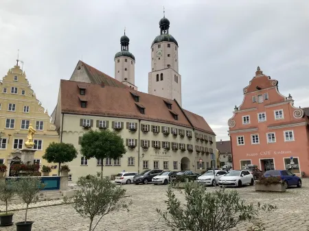 2 Bedroom Mobile Home in Wemding Отели в г. Вемдинг