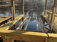 Negreet Retreat#2 Clean Waterfront Midlake Toledo Bend Sleeps 12 with Hot Tub