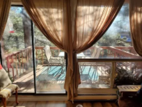 Tiny, Quiet, 2nd-Story, Private Condo with No TV Hotels in Angel Fire