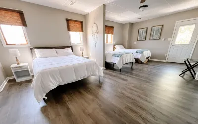Waterfront 3 bedroom upper vacation home.