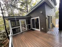 Sugar River Treehouse -relaxing escape among the trees on the serene Sugar River