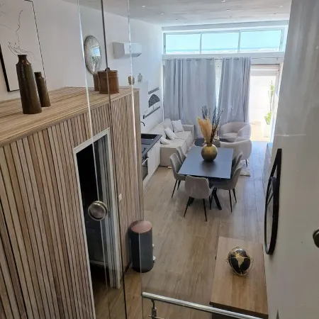 Superb ground floor apartment.