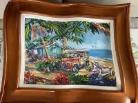 Afforable & quaint upstairs 2Bedroom 1Bath apartment with lanai and Ocean views