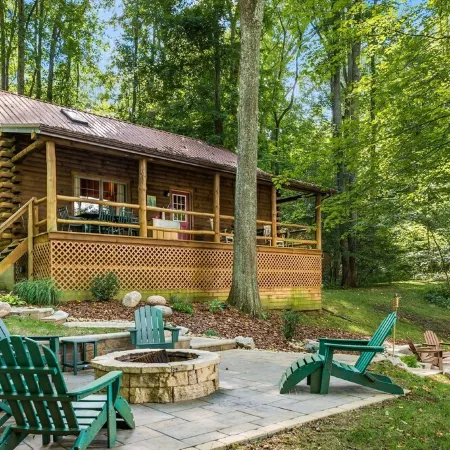 Gorgeous Hocking Hills Lake Front Cabin Right On Lake Logan - Near All The Sites