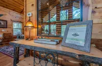 🏡 Luxury Couples Cabin in Hochatown w/Hot Tub, Outdoor TV & Fireplace, 2 TVs - 4-Star