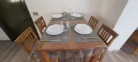The apartment is located right in the city center.  Parking available