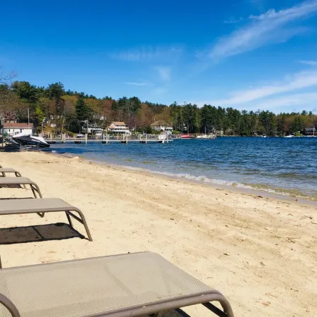 Misty Harbor Resort, Walk to Concerts at NH Bank Pavilion Beach on Lake Winni
