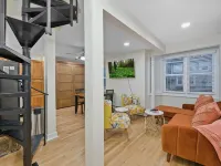 NEW-Free Prkg-2BR/2.5Bath/3 Queen Size Beds-Duplex โรงแรมในโฮโบเคน