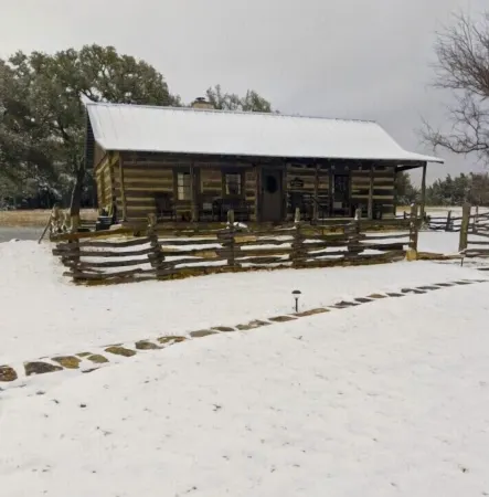 Log cabin located just 8 minutes from Main Street on Private Gated Ranch
