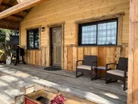 "Lewis and Clark" cabin at Columbia Mountain Ranch. Near Glacier National Park!