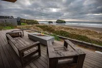 Oceanview Serenity / Sauna • Hot Tub • Fast Wi-Fi Hoteles en Bandon