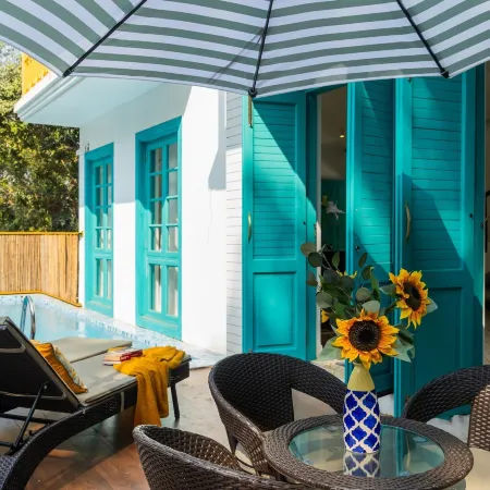 Villa in Siolim Near Morjim Beach