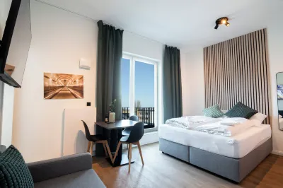 Homaris Apartments Winterhude Hotels in der Nähe von Theater a.d.Marschnerstr.