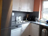 Vacation apartment for up to 8 people, 140 sqm, 2 WCs, directly on the L.Heide nature reserve