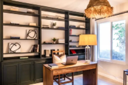 Charming Outdoor-Indoor Flow and Pool View - Vibrant Designer Escape