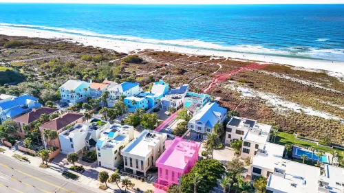 Entire Building, Sundeck with Ocean view, Private Access to Beach & 500ft to the Village