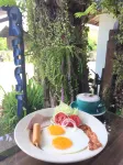 Riverhouse Hotel (The Teak House) - breakfast