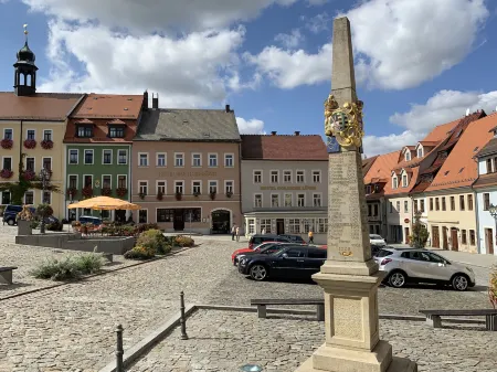 Hotel Goldner Löwe Отели в г. Нойштадт