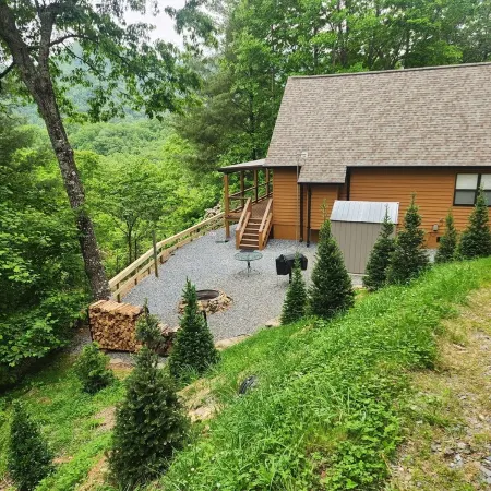 Panoramic Views of the Smoky Mountains, Near Blue Ridge Parkway and Bryson City