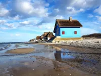Apartment with Baltic Sea view, 300 m near the beach