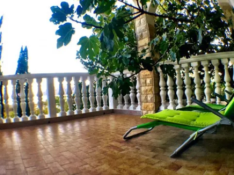 House overlooking paradise beach