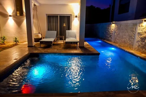 Beautiful 5-Room Villa w/Private Pool in Puerto Morelos — 5 min from the beach!