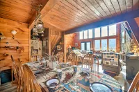 Mtn-View Cabin w/ Deck: 5 Mi to Gatlinburg! - bar