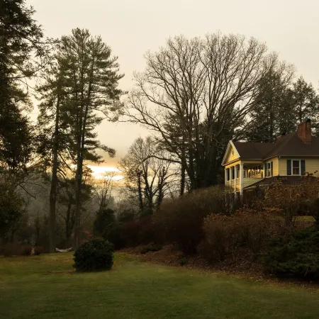 The Yellow House on Plott Creek