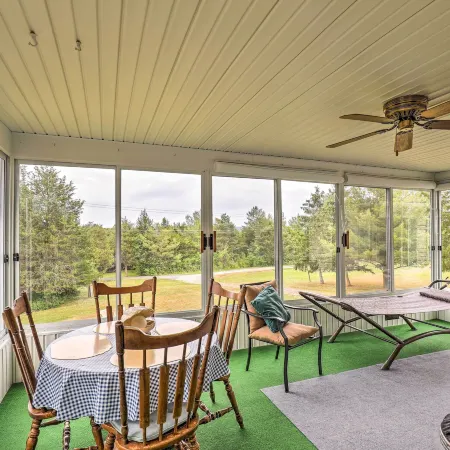 Finger Lakes Retreat w/ Sunroom, Fire Pit & BBQ!
