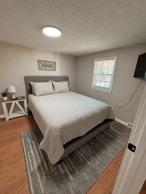 The Grey Nest: A cozy, stylish retreat with modern comforts and a welcoming vibe