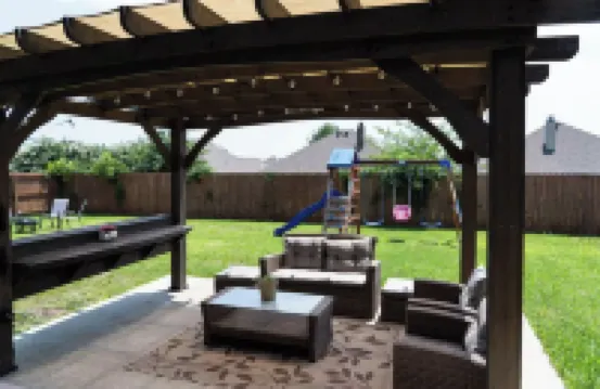 Family Fun 3BR Getaway with Hot Tub and Play Yard