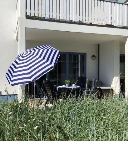 Modern, high-quality furnished vacation apartment to feel at home on Wangerooge Отели в г. Вангероге